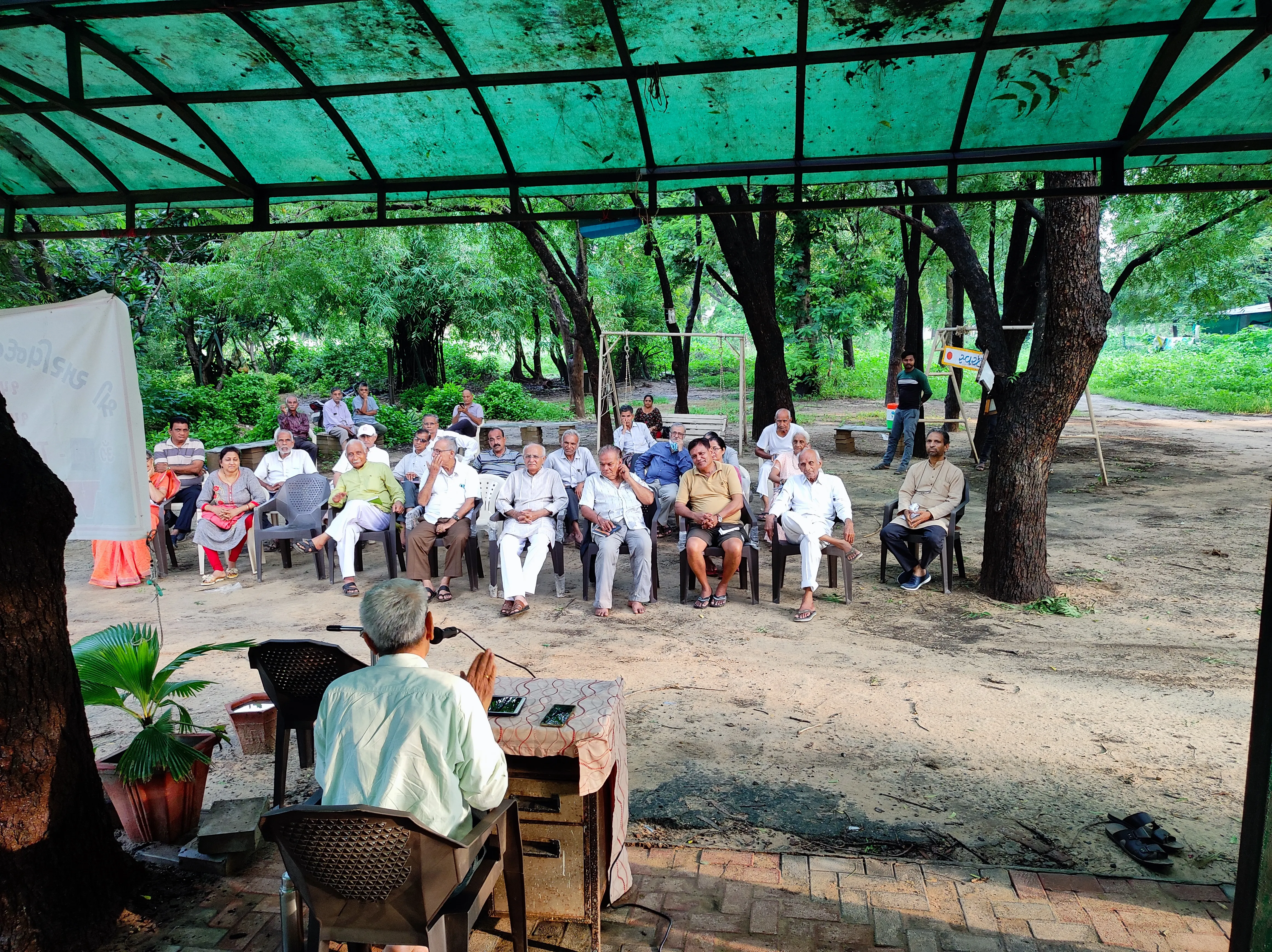 Collective meditation and study